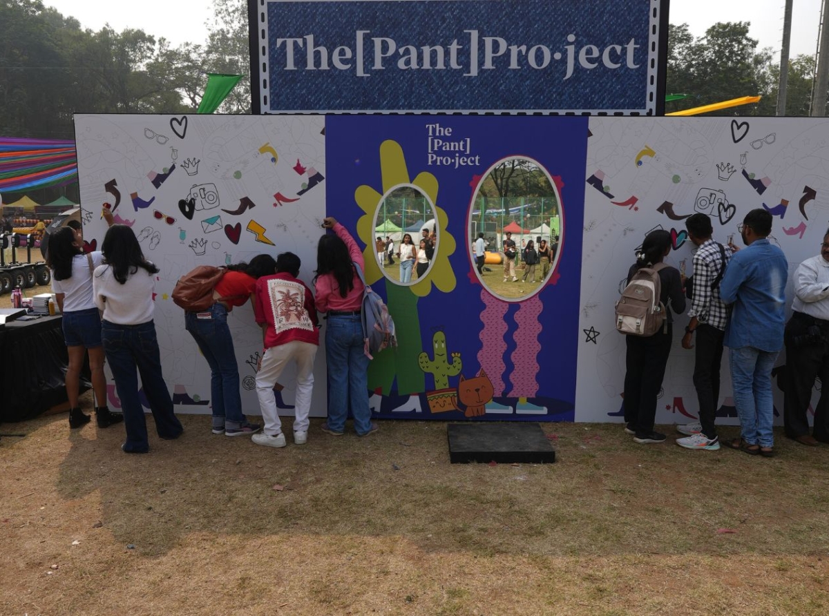 The Pant Project engages Gen Z with experiential denim installation at IIT Bombay